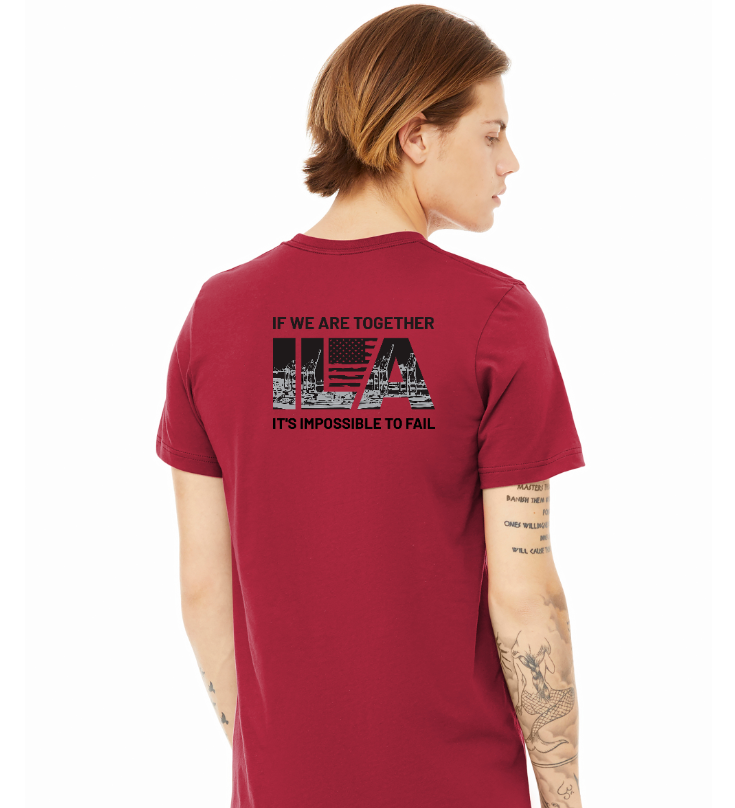 ILA STRONG - Premium Tee - Impossible To Fail - Back Only