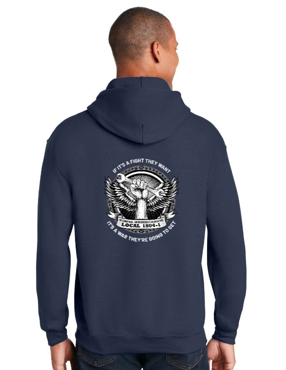 ILA STRONG - Classic Hoodie - Core Classic/Winged - Front & Back