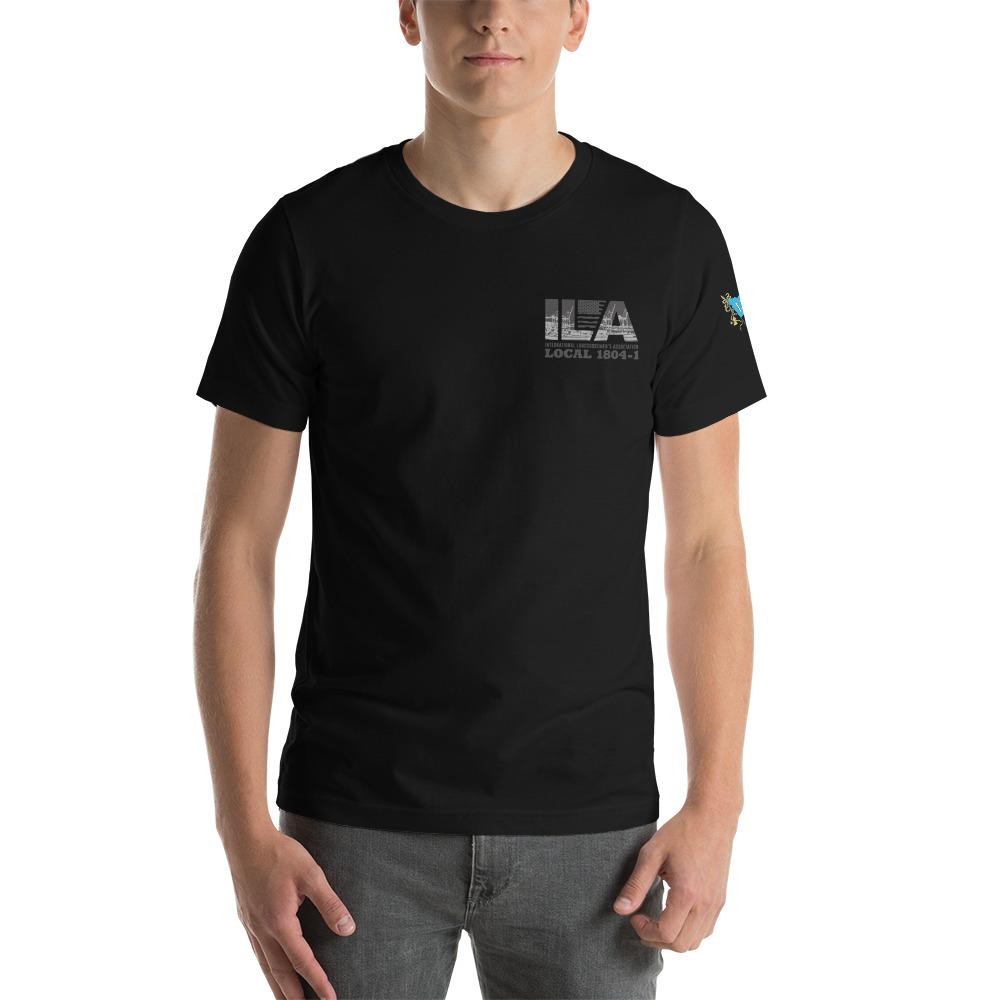 ILA SoftStyle Tee - Left Chest and ILA Flag Sleeve