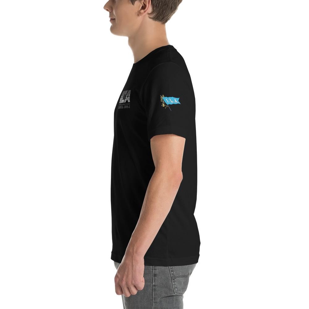 ILA SoftStyle Tee - Left Chest and ILA Flag Sleeve