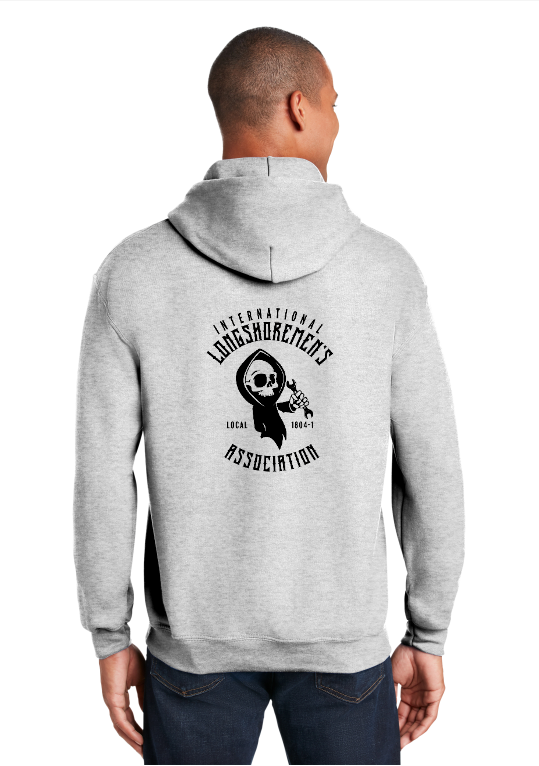 NEW - Classic Hoodie - Skeleton Hook/Reaper - Left Chest & Back