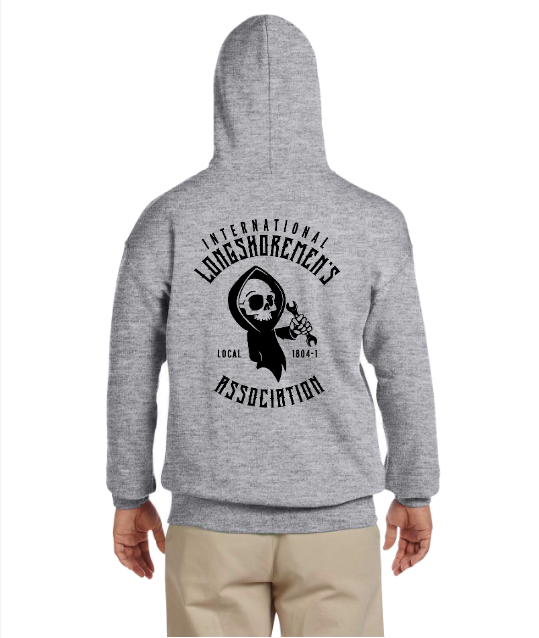 NEW - Classic Hoodie - Skeleton Hook/Reaper - Left Chest & Back