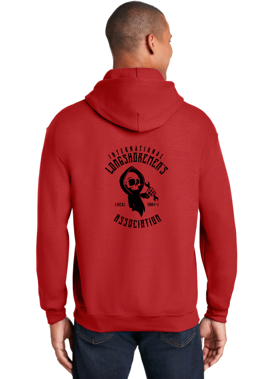 NEW - Classic Hoodie - Skeleton Hook/Reaper - Left Chest & Back