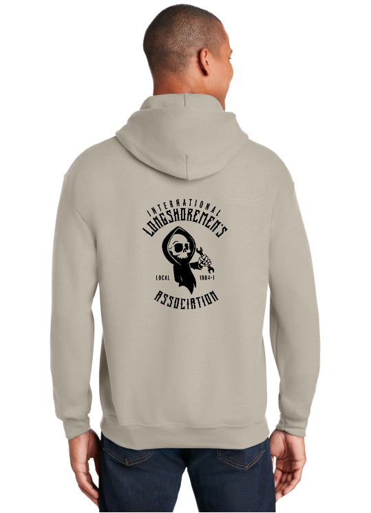 NEW - Classic Hoodie - Skeleton Hook/Reaper - Left Chest & Back