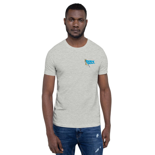 ILA Basic Tee - Blue Flag - Left Chest